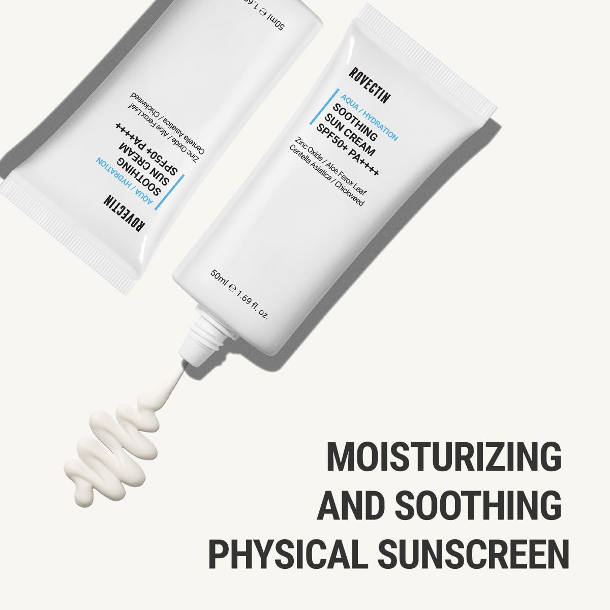 Rovectin Skin Essentials Aqua Soothing UV Protector SPF50+ PA++++