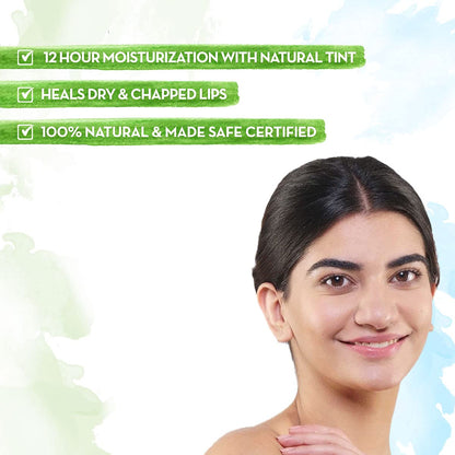 Mamaearth 100% Natural Lip Balm for Women - 2 g (Cherry)