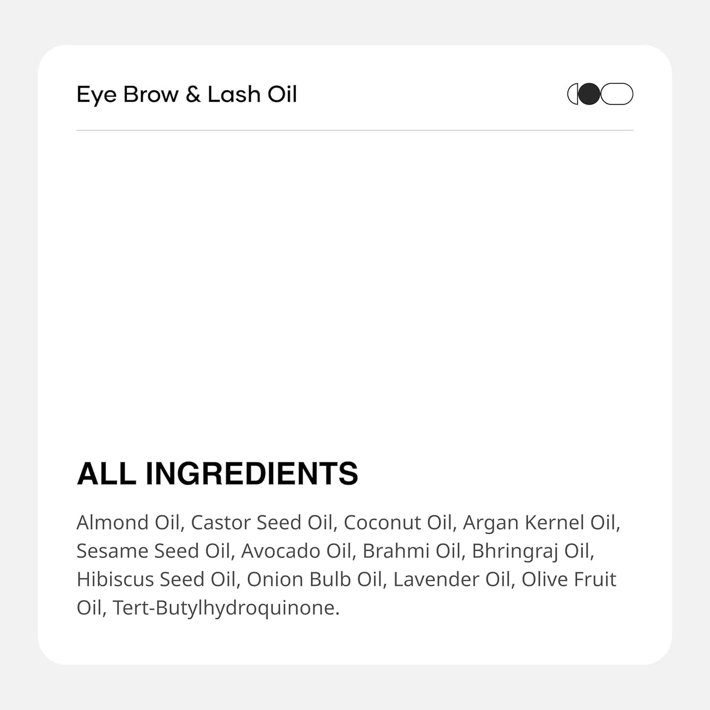 Cureskin Eye Brow & Lash Oil | Nourishes and Strengthens (7 ml) | Eyelash Growth Serum | Lash Serum for Eyelash Growth
