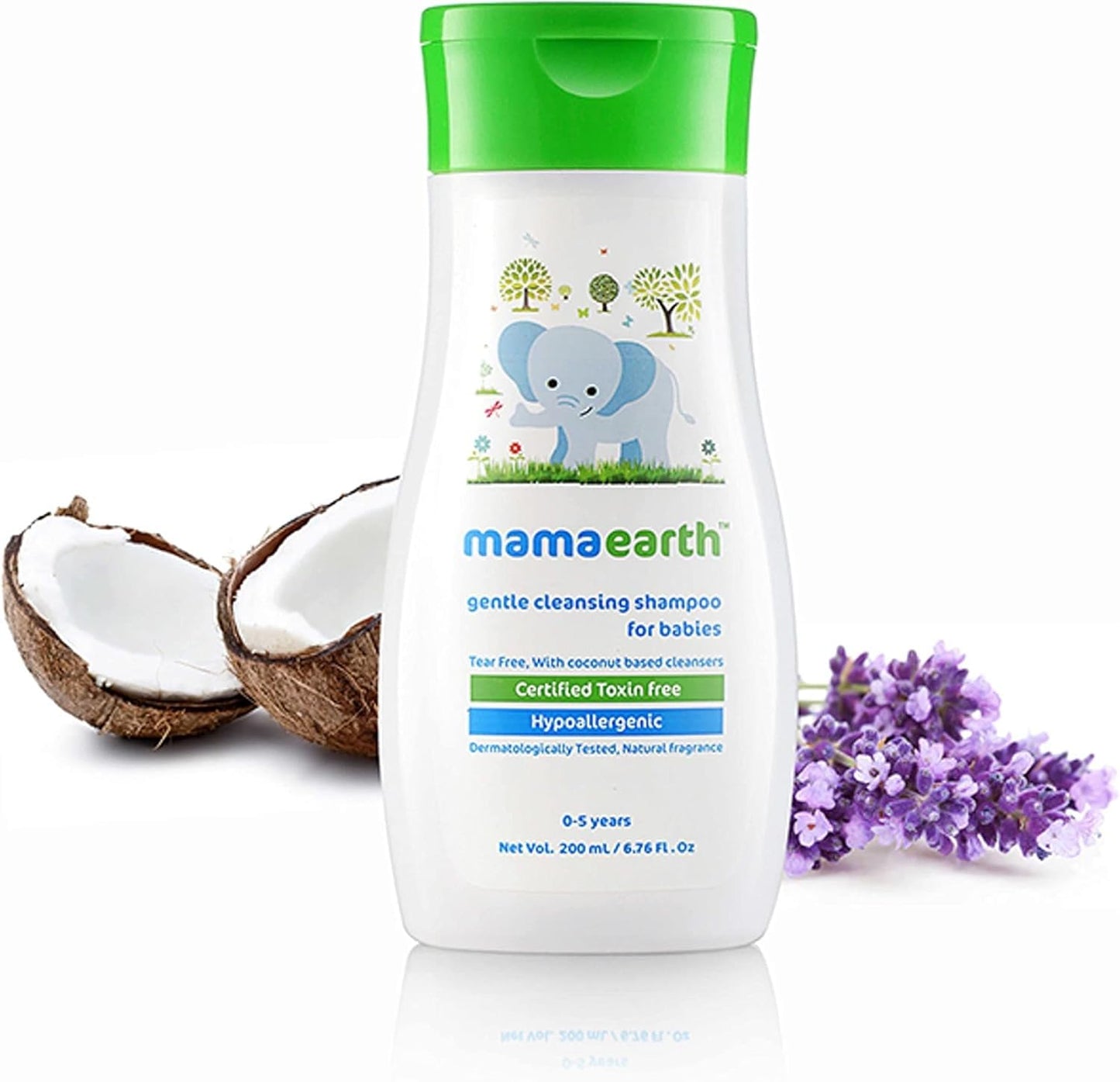 Mamaearth Gentle Cleansing Shampoo for Babies (200 ml)