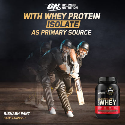 Optimum Nutrition (ON) Gold Standard 100% Whey Protein Powder - 1 lb , Primary Source Isolate