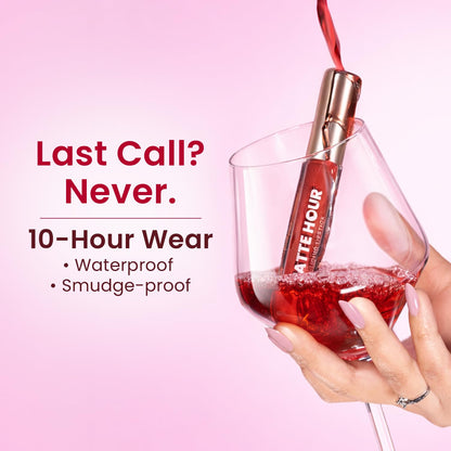 Swiss Beauty Matte Hour Liquid Lipstick | Non-Transfer Formula | Highly Pigmented | Up To 10-Hour Wear | Waterproof & Smudge-Proof | Enriched with Vitamin | Shade-3. Bare Cosmo, 4.2ml
