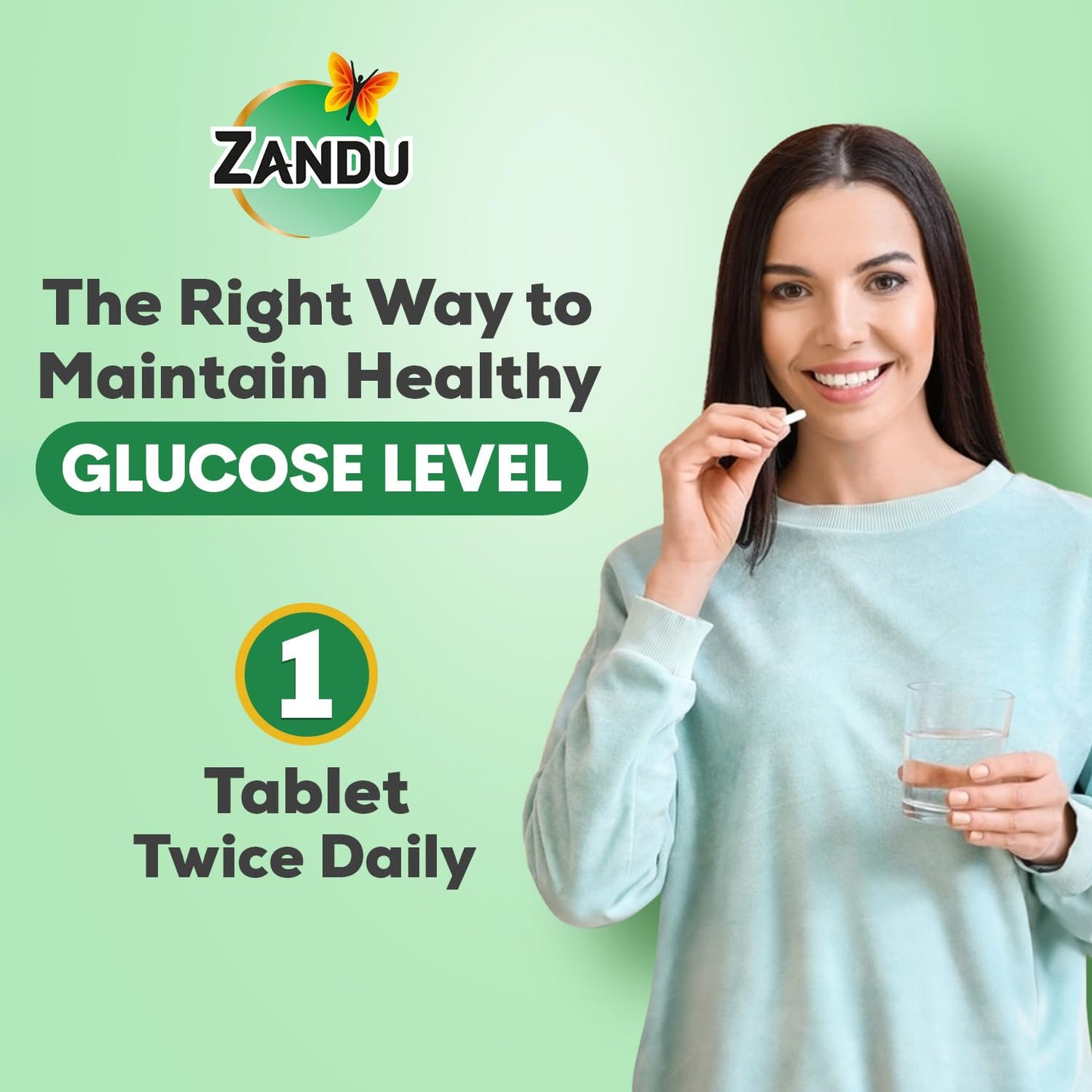 Zandu DiaBTS Tablets|Clinically Proven for results in 3 months| Safe, Natural & 100% Ayurvedic | Helps maintain Healthy Glucose Metabolism |Salacia for Healthy Sugar Management | 90 Tablets