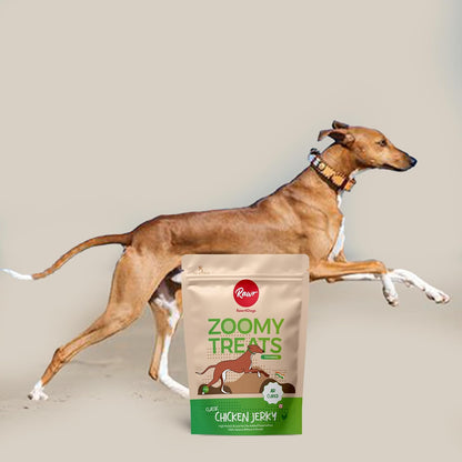Rawr4dogs Zoomy Treats | Classic Chicken Jerky | 50gms | Training Treats | Suitable for All Ages
