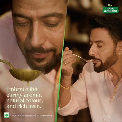 Tata Sampann Unpolished Moong Dal (Split), 500gm