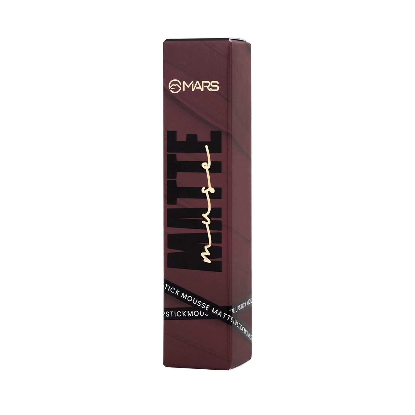 MARS Matte Muse Mousse Lipstick (3ml) (17-GLAM GODDESS) with Doe-Foot Applicator | Highly Pigmented | Smooth Texture | Hydrating Formula | Blurry Lips Effect
