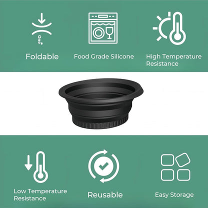 LUMONY Ice Face Bowl Silicone Face Ice Bowl For Ice With Built-In Ice Tray Collapsible Face Tub For Ice Bath, Facial Ice Plunge Bowl Ice Water Facials at Home Women & Men