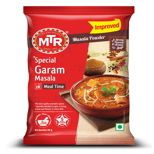 MTR Special Garam Masala | Quality Spice Mix | Aromatic Spice Blend | for All Your Indian Meals | 50g