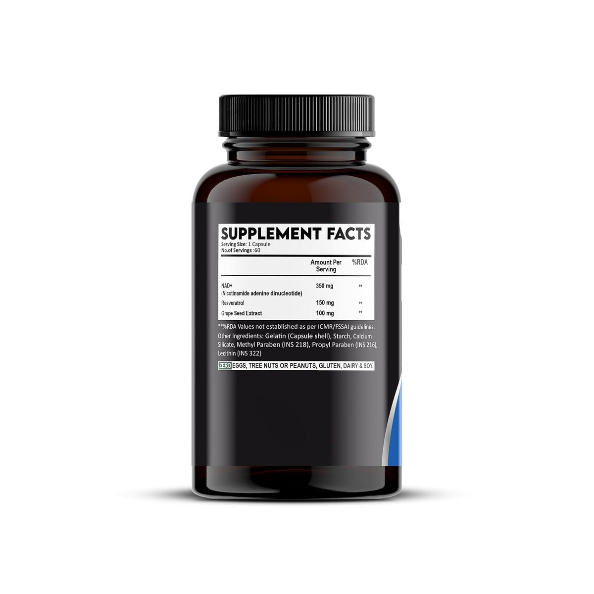 Vedapulse NAD+ with Resveratrol | 60 Veg Capsules