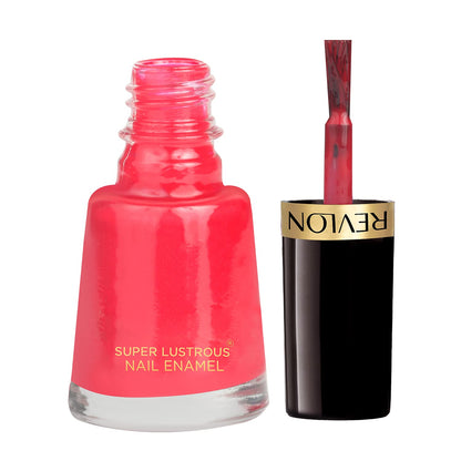 REVLON Glossy Finish Nail Enamel, Revlon Red, 8ml
