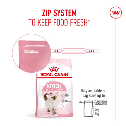 Royal Canin Second Age Kitten, Dry Food, 400 g | Antioxidants Support Brain Development, Microbiome Balance And Natural Immunity