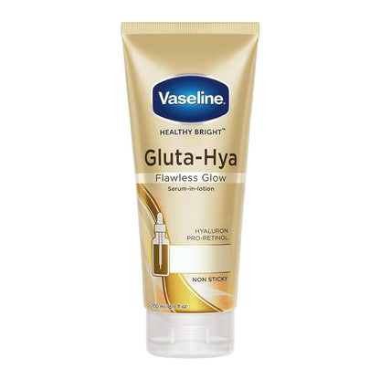 Vaseline Gluta-Hya serum-in-lication tube on a white background