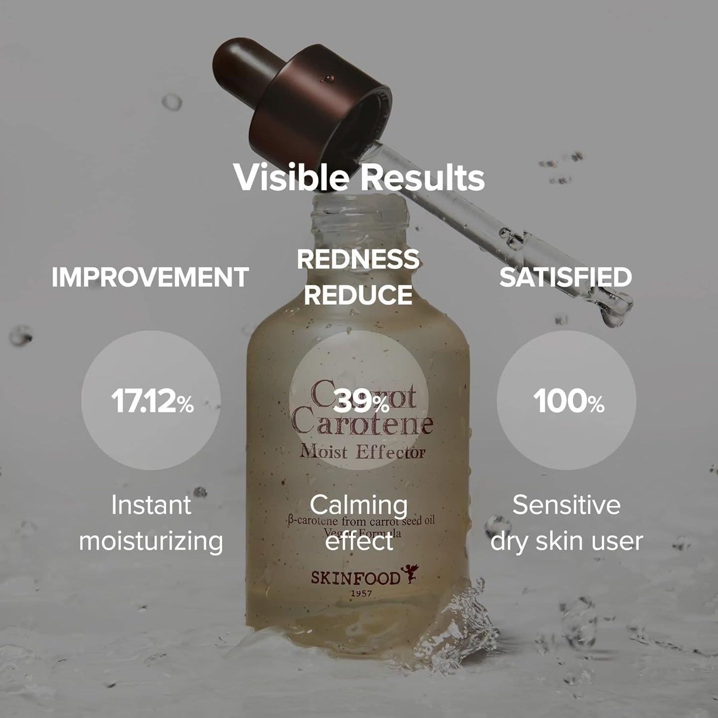 SKIN FOOD since 1957 Skinfood Carrot Carotene Moist Effector 52Ml | Deep Hydration I Fast Absorption I Youthful Radiance
