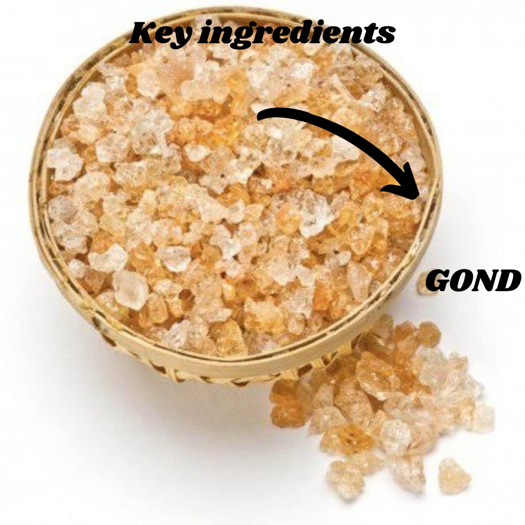 Namo Organics - Edible Gond for Laddu 200 gm | Babul Gond for Ladoo | Kikar Edible gum | 100% Natural, No Preservatives