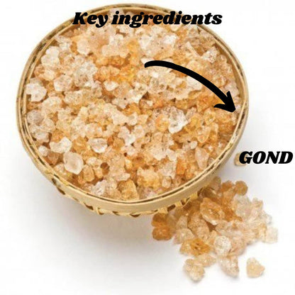 Namo Organics - Edible Gond for Laddu 200 gm | Babul Gond for Ladoo | Kikar Edible gum | 100% Natural, No Preservatives