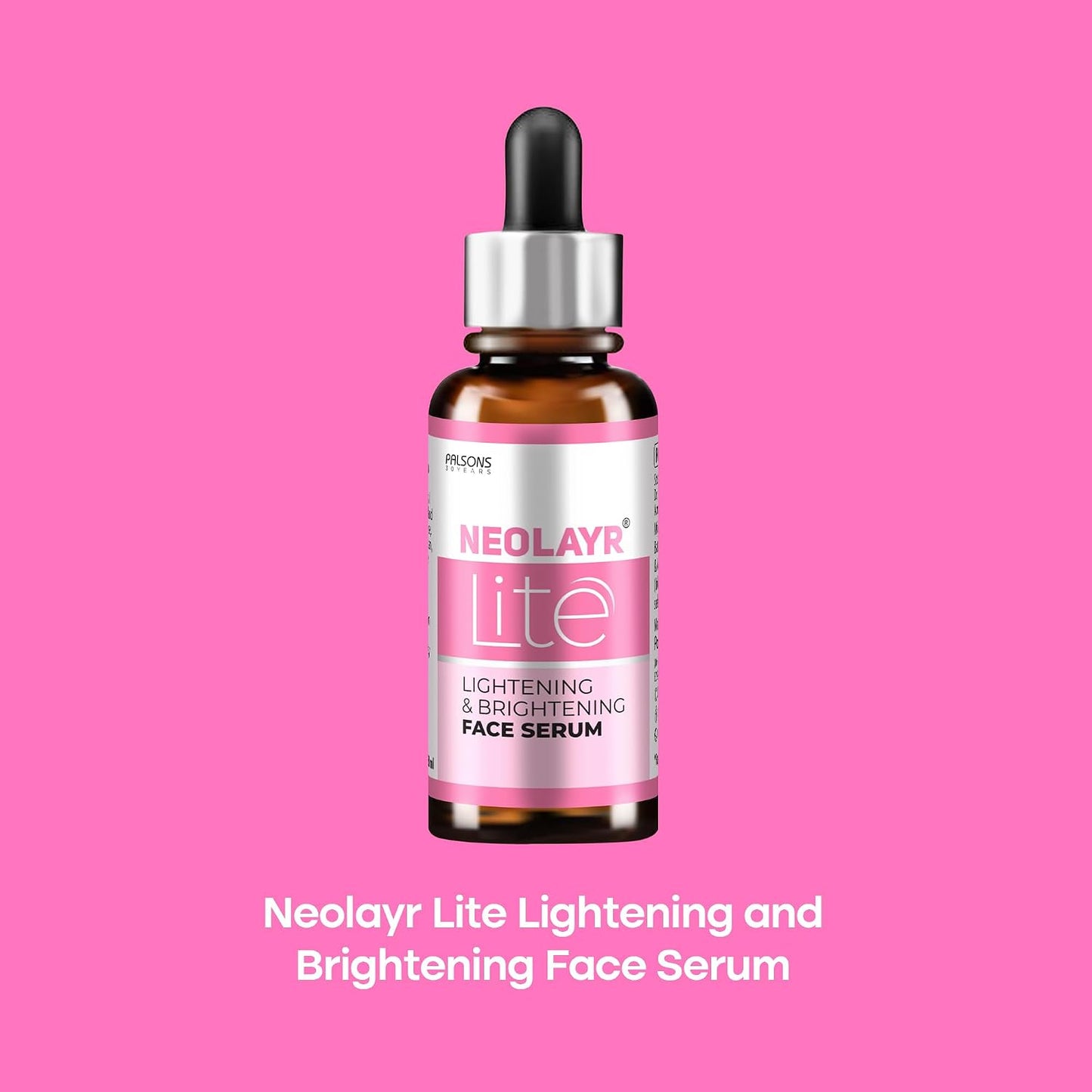 NEOLAYR Lite Face Serum | Niacinamide and Kojic Acid |Anti-Oxidant Mulberry Extract | Reduces Appearance of Dark Spots | Fades Hyperpigmentation | Evens Skin Tone I Use at Night | 30 ML