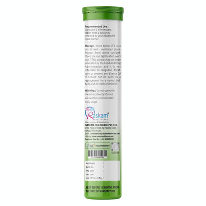 Vasakam product packaging with green cap and white body on a white background