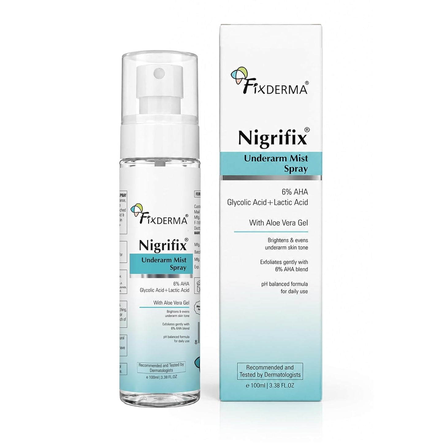 Fixderma Nigrifix Underarm Mist Spray For Dark Underarms Removal 100ml