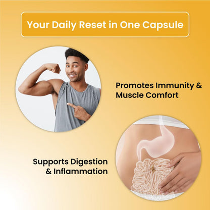 ZEROHARM Holistic Curcumin Capsules 1350mg | 95% Curcuminoids with Piperine & Black Pepper | High Absorption Turmeric Curcumin Supplement for Joint, Immunity & Inflammation Support | 90 Capsules