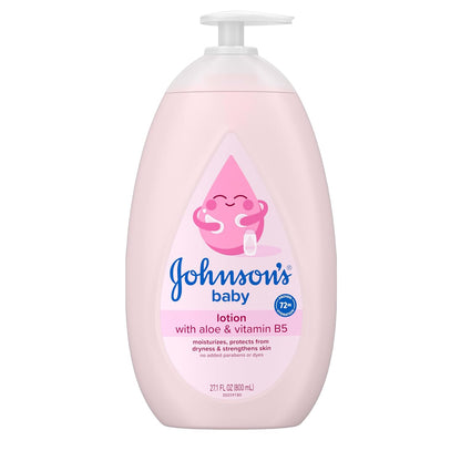 Johnsons Moisturizing Baby Lotion with Coconut Oil, 27.1 fl. oz