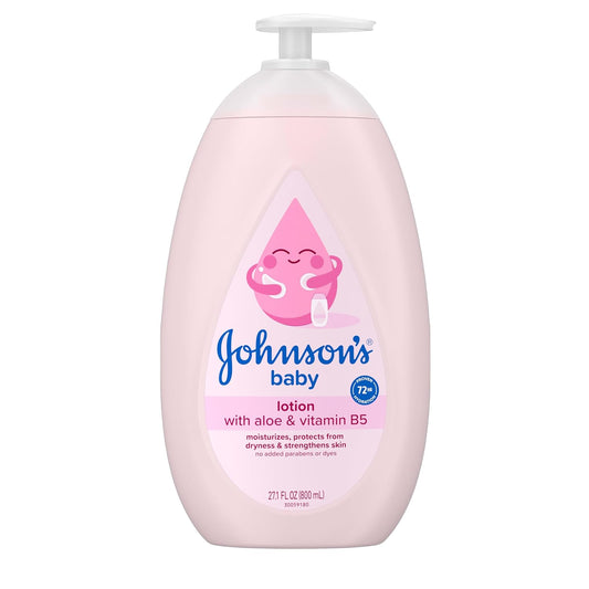 Johnsons Moisturizing Baby Lotion with Coconut Oil, 27.1 fl. oz