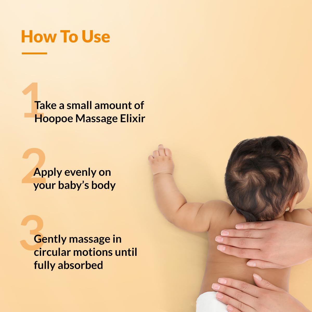 Fixderma Hoopoe Baby Massage Elixir|Baby Oil with Chamomile, Camellia, Safflower, Seasome & Jojoba Oil |Baby Massager Oil | Dermatologist Tested (100 Ml)