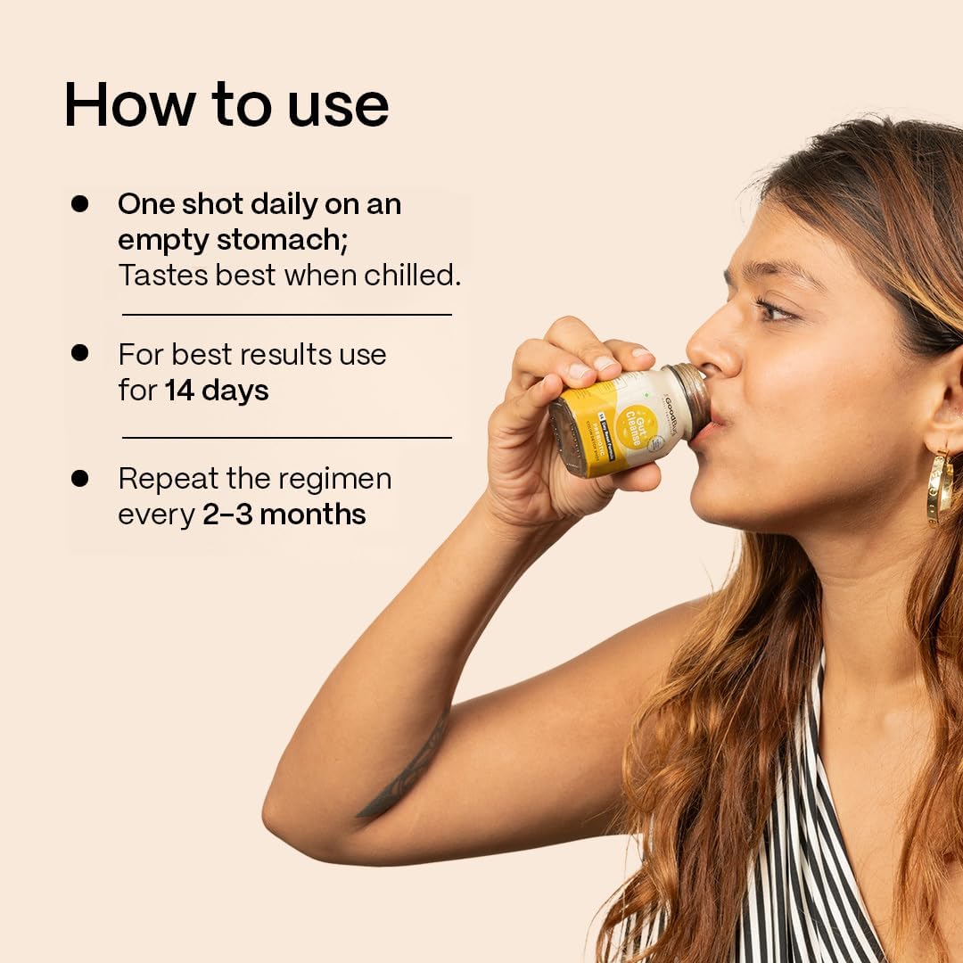 The Good Bug Gut Cleanse - 14 Prebiotic Colon Detox Shots | Improves Probiotic Activity, Gut Health & Digestion | Tackles Bloating, Gas & Constipation