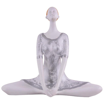 Yoga Lady Home & Office Decor showpiece (y700)