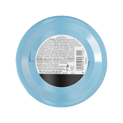 Pond's Super Light Gel Oil Free Face Moisturizer 200 g | With Cera-Hyamino for Ultimate Soft Smooth Skin - Daily Use