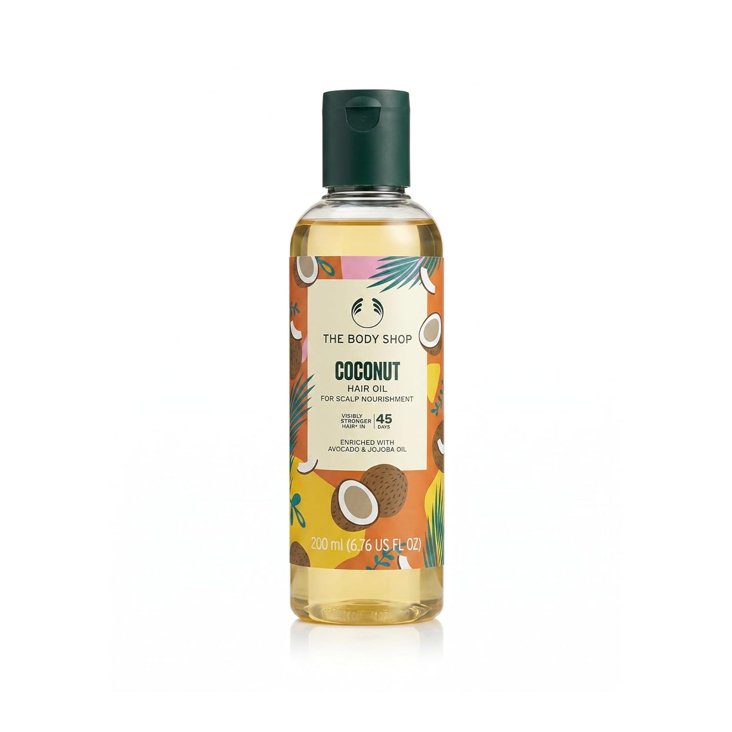 The Body Shop Coconut Hair Oil For Stronger, Smoother, Softer hair 200 Ml