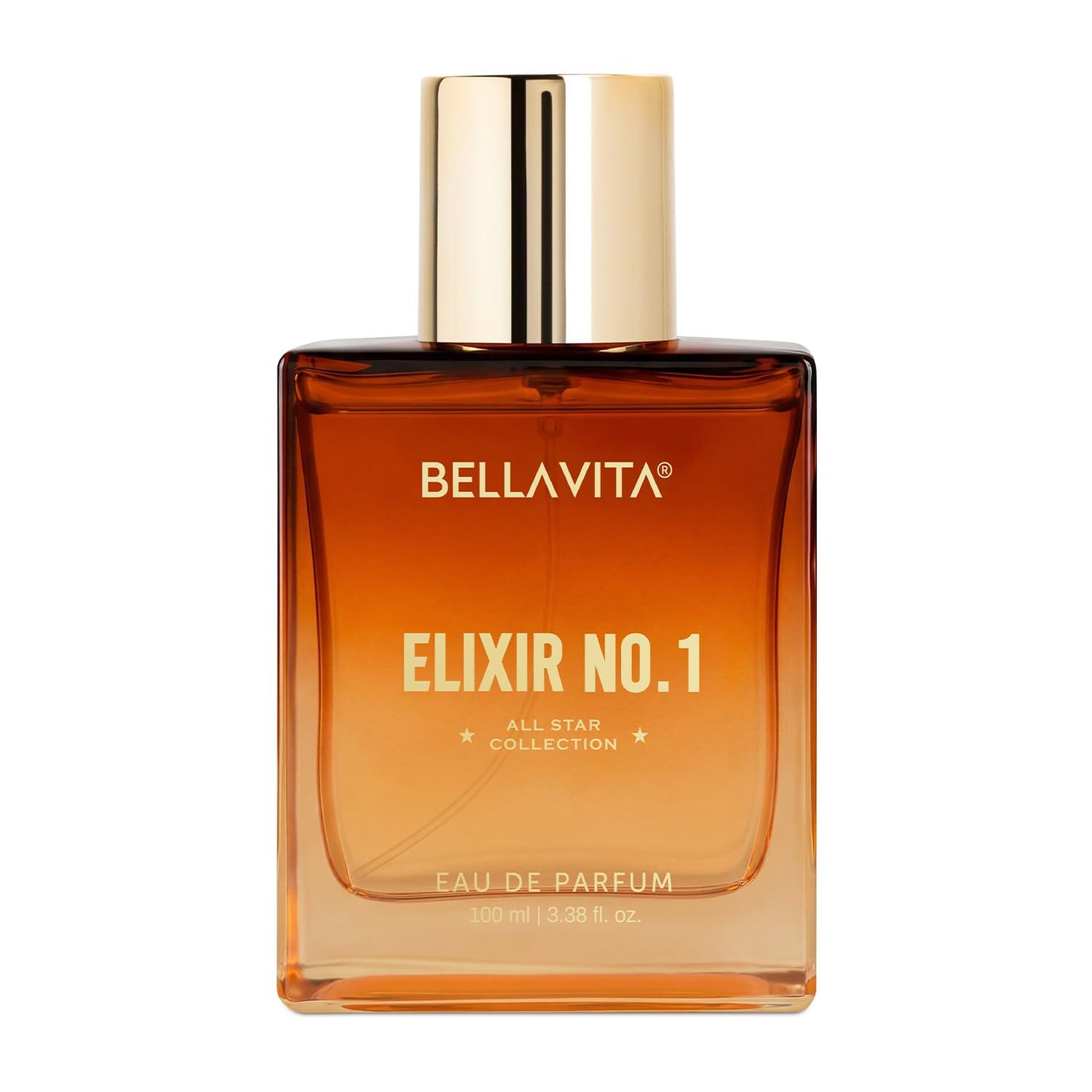 Bellavita Elixir No. 1 perfume bottle on a white background