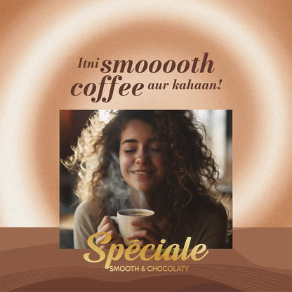 Continental Speciale | Mocha Flavoured Coffee | 50 gm Jar | Makes 25 Cups | Instant flavored Coffee Powder for both Hot & Cold Coffee | Medium Roast