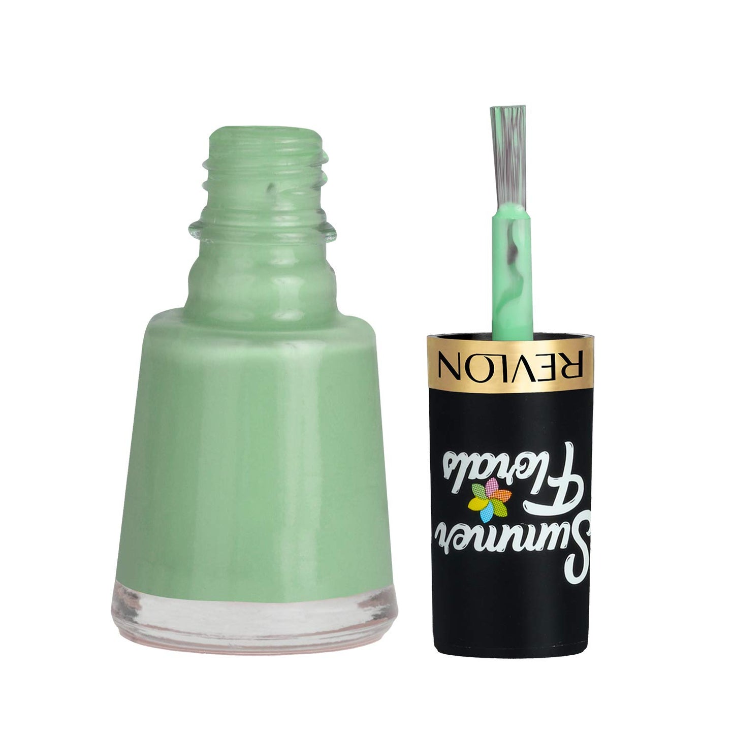 REVLON Summer Glossy Finish Florals, Green Orchid, 8ml