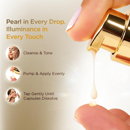Bio Essence Bio -Gold 24K Gold Pearl-C Micro Illuminator (28g) | Skin Brightening Serum with Vitamin C for Even Skin Tone | White, Radiant Finish, Serum, Unisex, 28 g (Pack of 1)