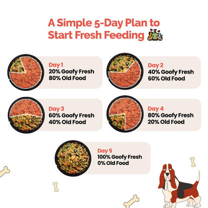 Goofy Tails Chicken & Herbs Wet Dog Food 100g (100g x 1 Pack) Wholesome, Human Grade, Preservative Free, Grain & Gluten Free, Taste Booster & Food Topper