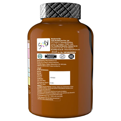 Naturyz Men's Sport Advanced Daily Immunity Supplement Specialized Multivitamin Tablet -Pack of 60 count