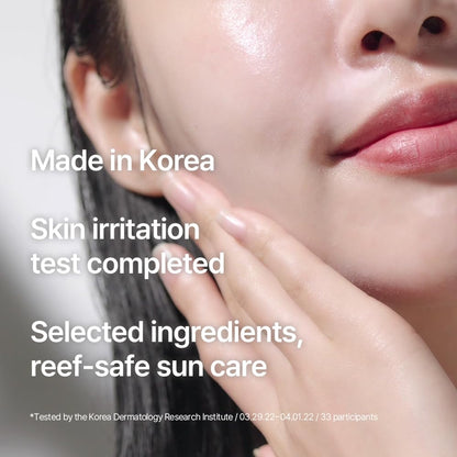 [PKY] Pyunkang Yul Moisture Soothing Sun Cream, Broad Spectrum SPF 50 Safe Hybrid Sunblock, Reef Safe, No White Cast, Korean Skincare (50ml)