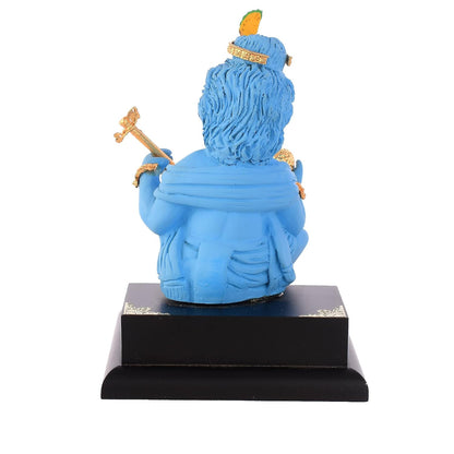 Laddoo Gopal with Flute Idol | Bal Gopal Murti Car Dashboard | Baby Krishna Statue | Little Kanha Figurine for Home Temple