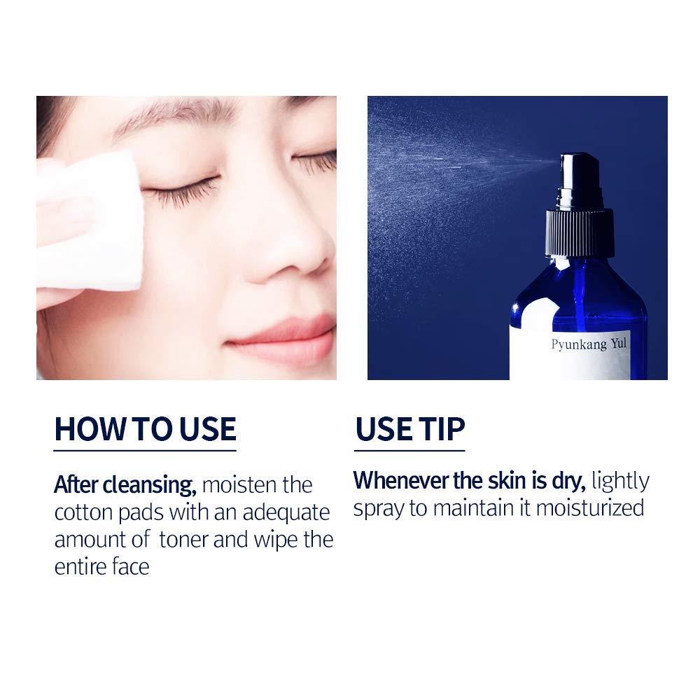 [PKY] Pyunkang Yul Mist Toner for Refreshing Hydration, Moisturizing Facial Spray Toner, Only 5 Ingredients, Zero-Irritation, Korean Skincare, (200ml)