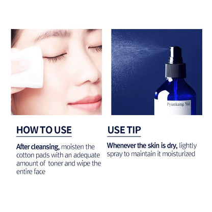 [PKY] Pyunkang Yul Mist Toner for Refreshing Hydration, Moisturizing Facial Spray Toner, Only 5 Ingredients, Zero-Irritation, Korean Skincare, (200ml)