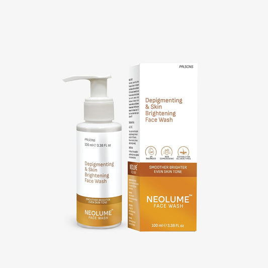 Neolume Brightening Face Wash | Skin Lightening Cleanser with Lime Pearl & Niacinamide | Gently Exfoliates, Evens Skin Tone & Supports Pigmentation Care | For All Skin Types