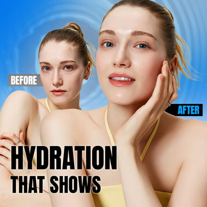 TFIT Radiance Fit Serum Foundation - Flawless Coverage, Dewy finish, Long-lasting, Lightweight, Korean Makeup,1.05 Oz. (C01 Porcelain, 1.05 Oz.)