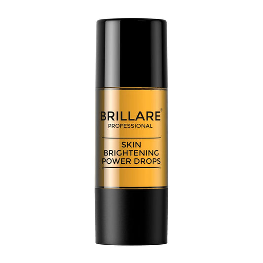 Brillare Professional Skin Brightening Power Drops, 100% Natural Face Serum With Rosehip and Sandalwood (15 ML), Zero Chemicals