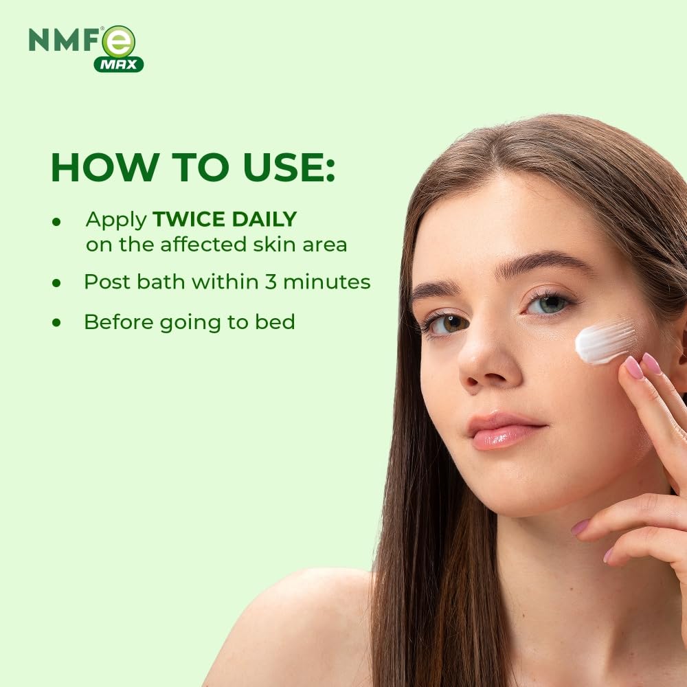 NMFe Max Skin Cream with Ceramide Complex For Severe Dry Skin 60 GM | For Barrier Repair Deep Hydration | Gives Immediate Comfort | Niacinamide , Shea butter & Vit E | For Dry & Sensitive Skin | Dermatologically Tested