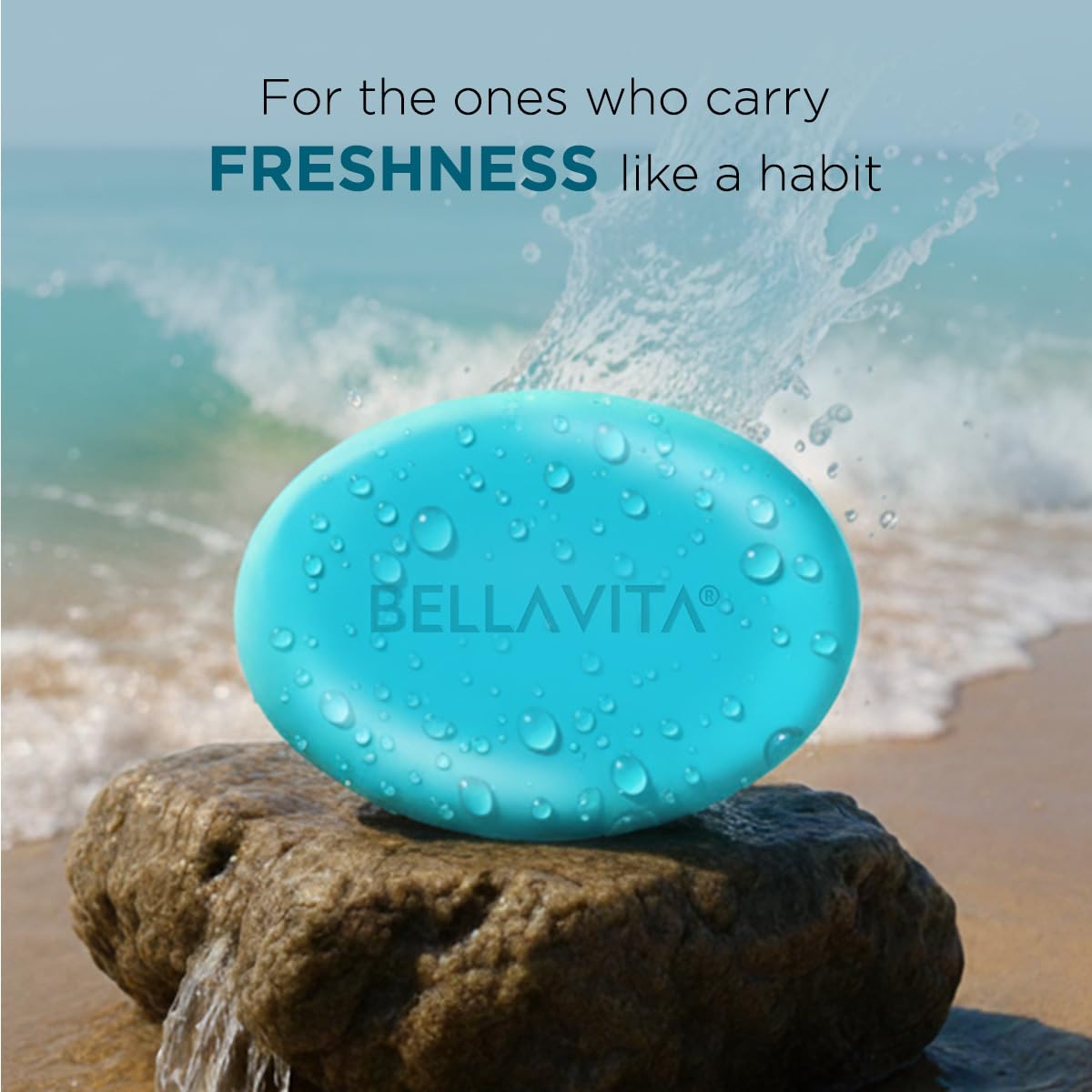 BELLAVITA Perfume Bathing Soap Bar for Men 3 x 100Gm with Pure Glycerin for Glowing Skin | CEO Man, Skai Aquatic and White Oud | Paraben and SLS Free