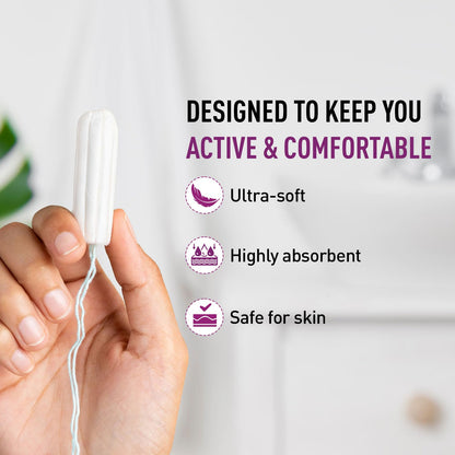 Sirona Disposable Period Panties for Women | L – XL | 360° Sanitary Protection for Heavy Flow & Sirona Period Made Easy Tampons - 20 Piece | For Heavy Flow