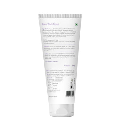 AreoVeda Diaper Rash Cream (100 gm), Suitable for newborns & babies, 15% Zinc Oxide, Prevents & Soothes Rashes from Day 1, Relieves Itchiness & Discomfort