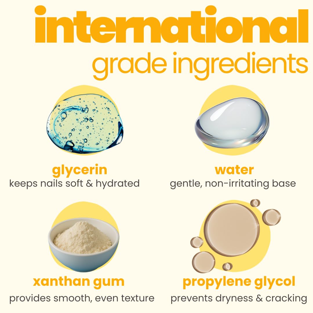 International grade ingredients with images and descriptions on a white background