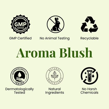 Aromablush - Herbal Infusion Shower Gel | Neem, Tulsi, Tea Tree & Basil Oil | Purifies & Detoxifies | Antibacterial, Sulfate-Free, Paraben-Free | Herbal Detox for Oily & Sensitive Skin | 300ml