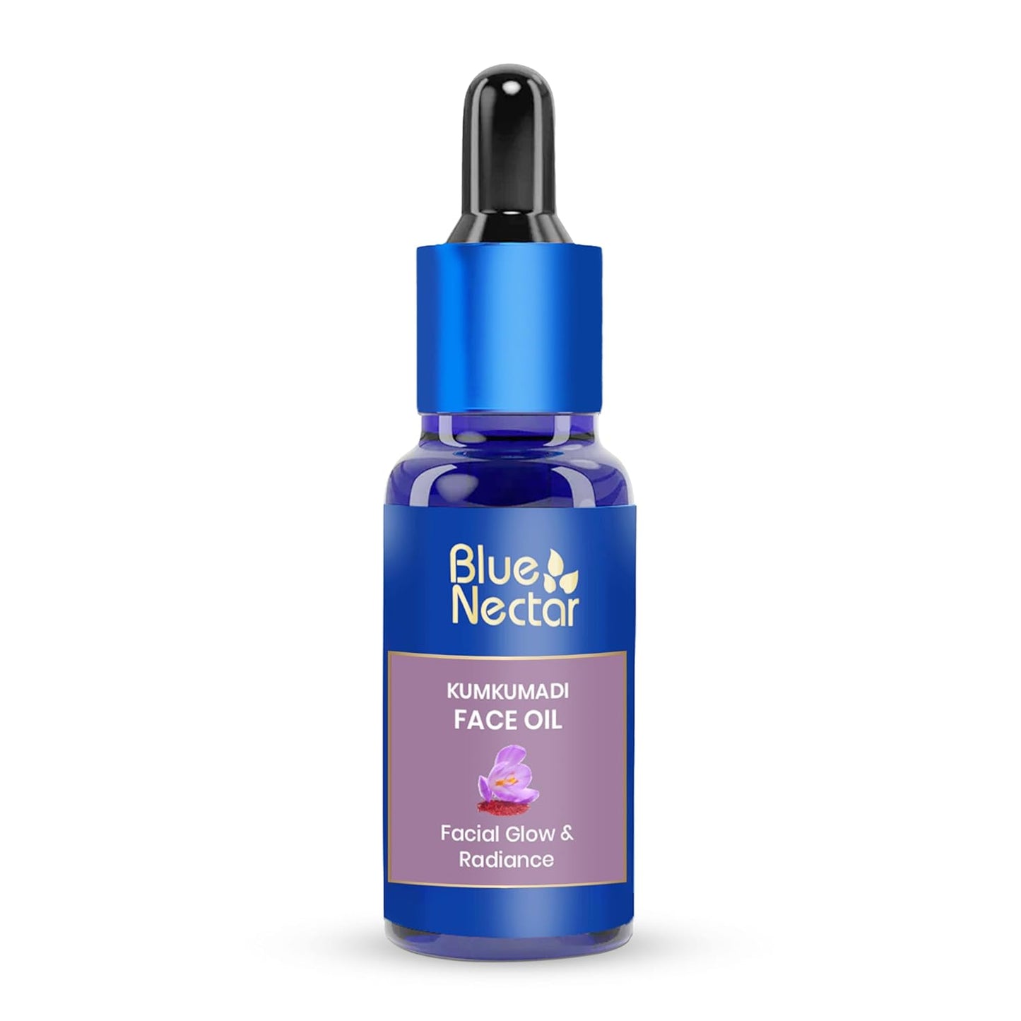 Blue Nectar Kumkumadi Tailam Face Oil for Glowing Skin | Pure Saffron Sandalwood Kumkumadi Oil for Face - Ayurvedic Brightening Serum for Glowing Skin for Women & Men (26 Herbs, 30 ml)